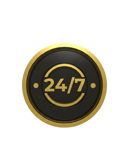 24/7 Gym Logo